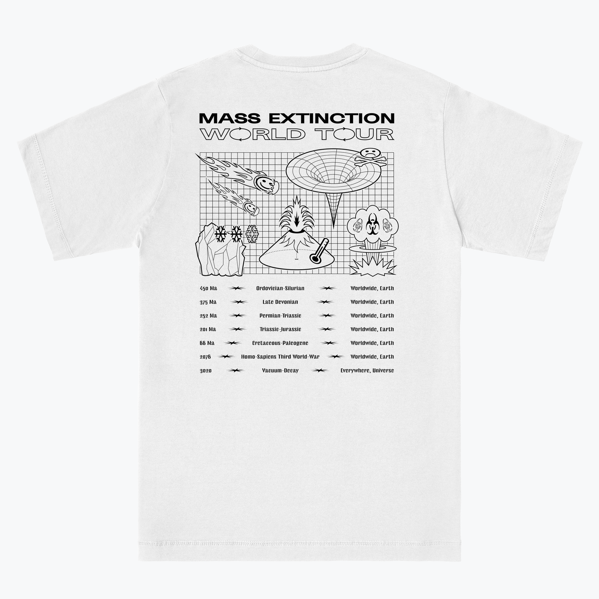 MASS EXTINCTION WORLD TOUR