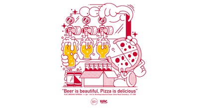  Palms Pizzeria X Floc Brewing