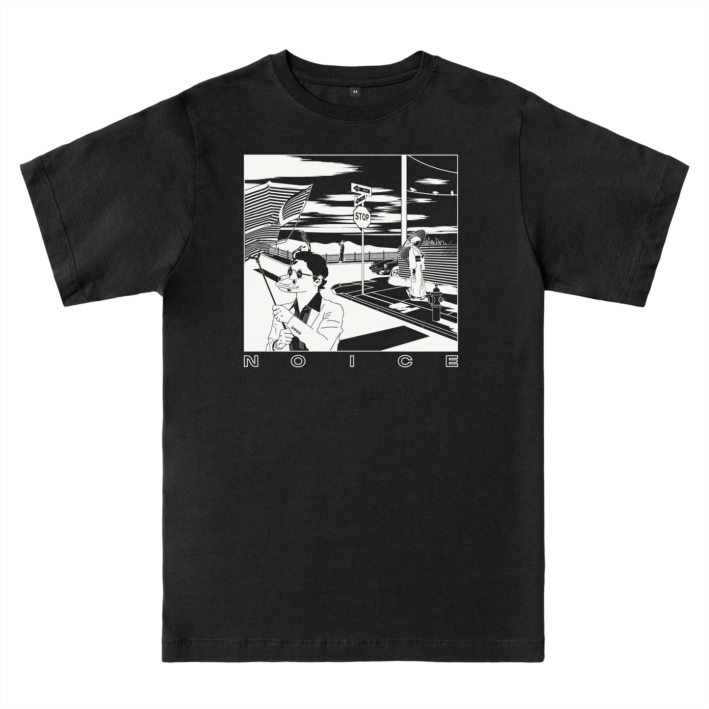  STREET SCENE TEE - WHITE