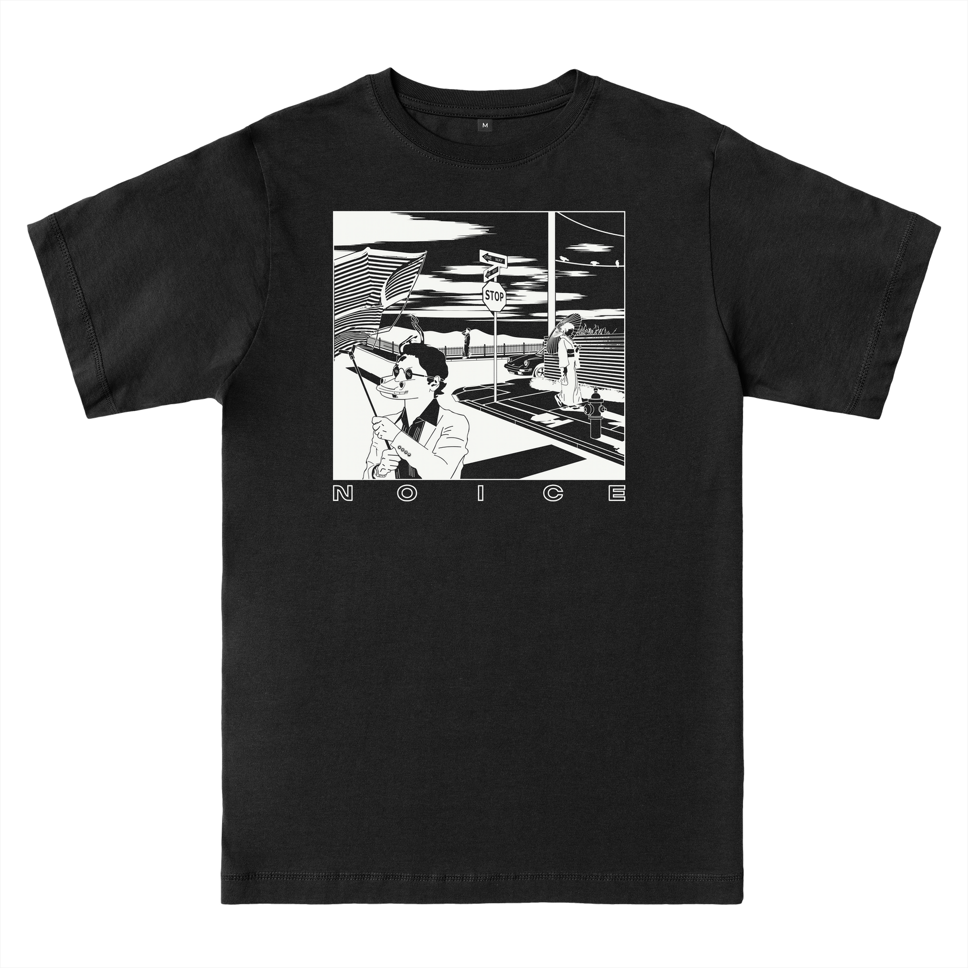  STREET SCENE TEE - WHITE