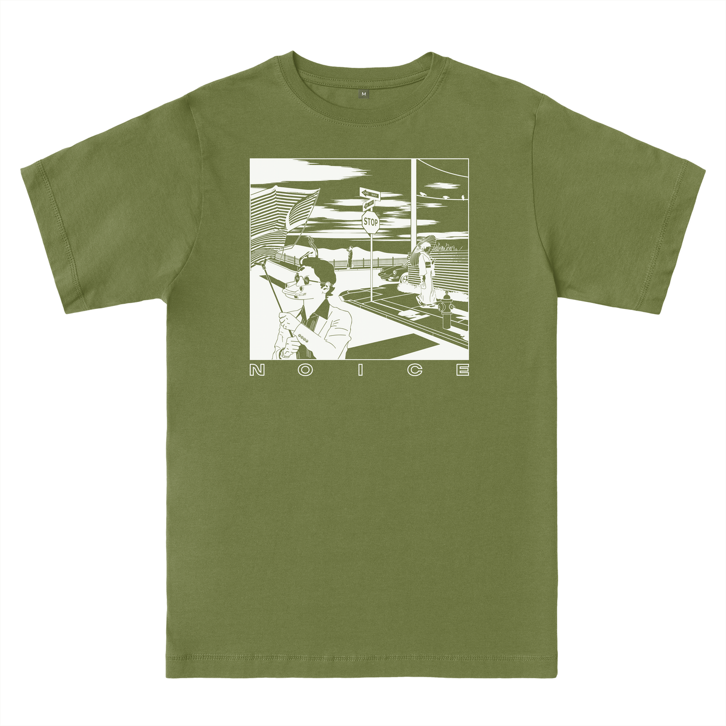  STREET SCENE TEE - WHITE