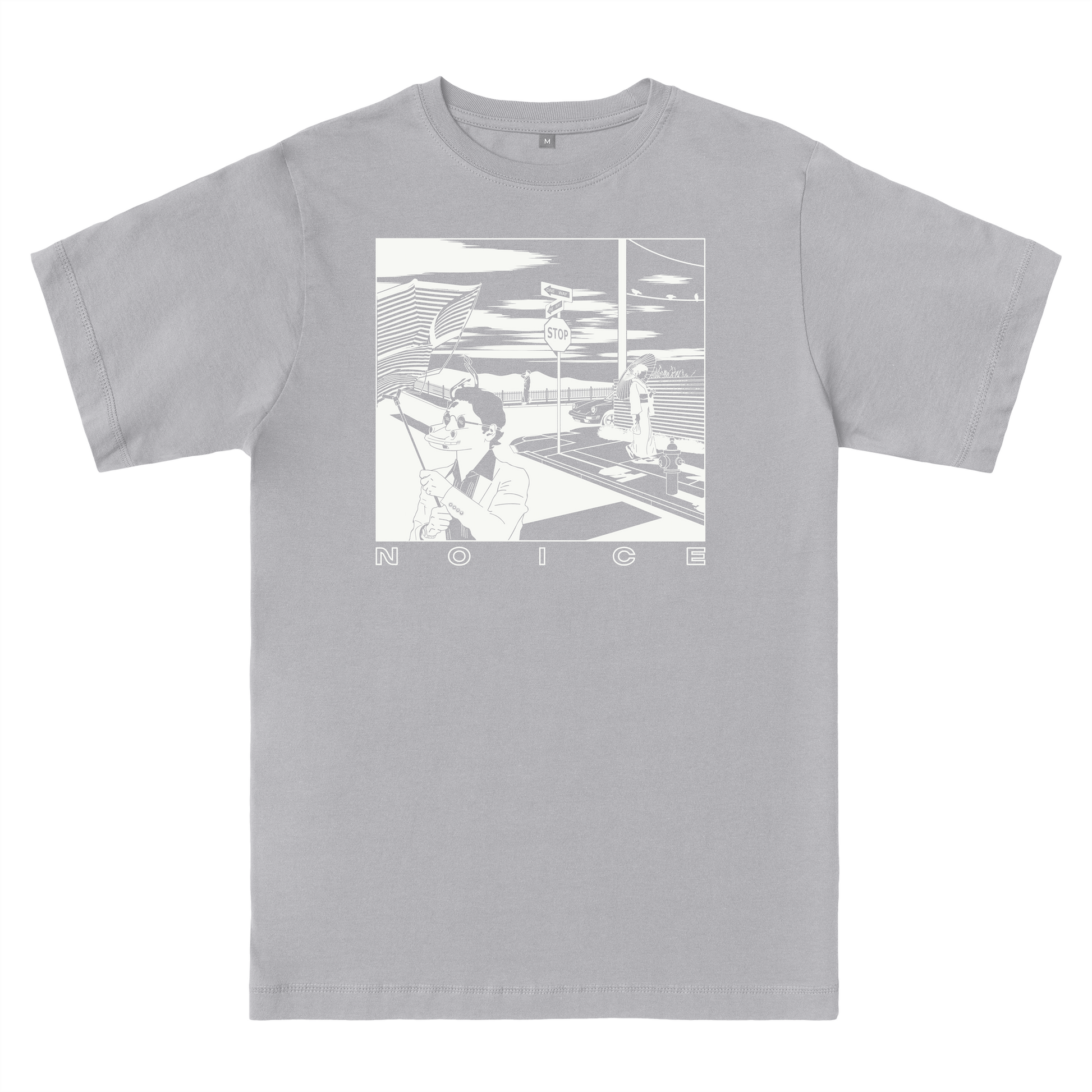  STREET SCENE TEE - WHITE
