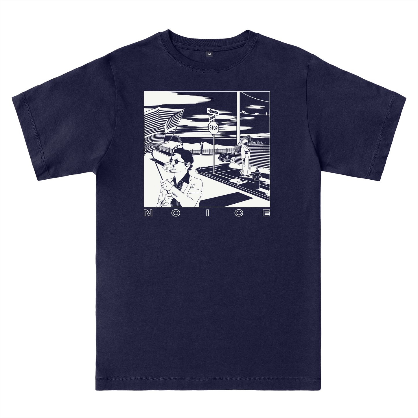  STREET SCENE TEE - WHITE