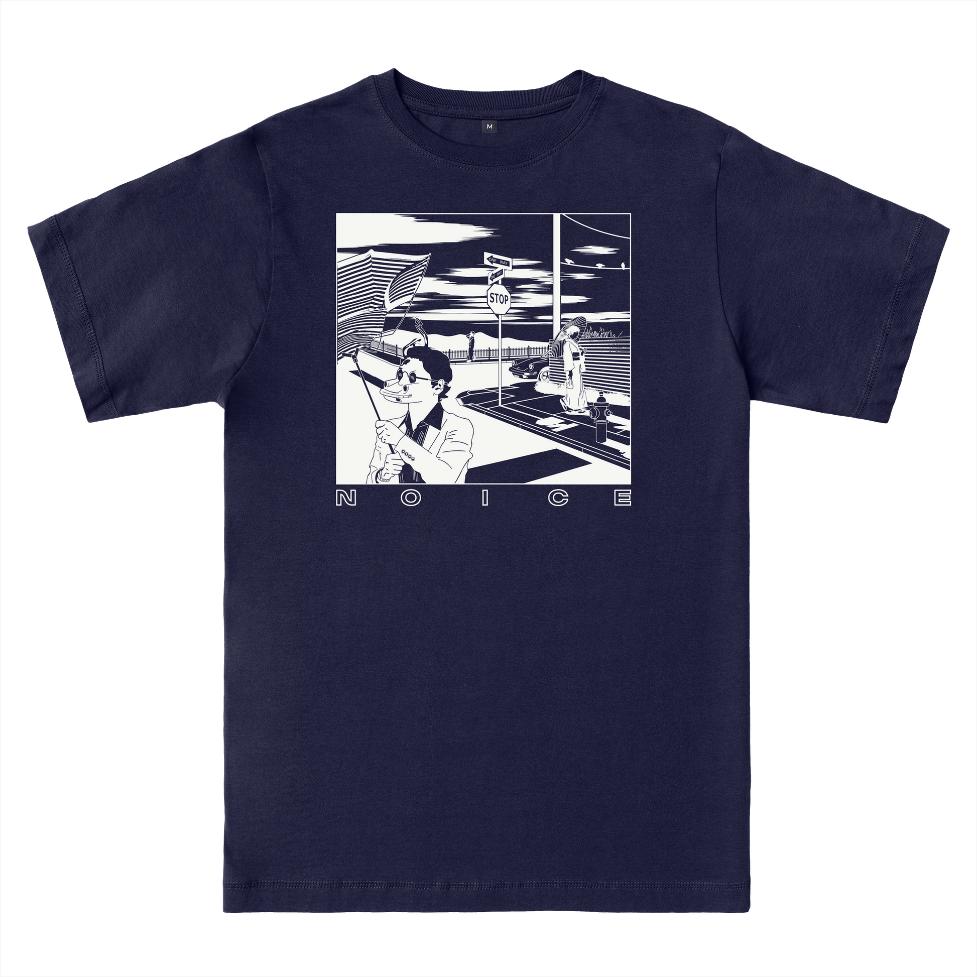  STREET SCENE TEE - WHITE