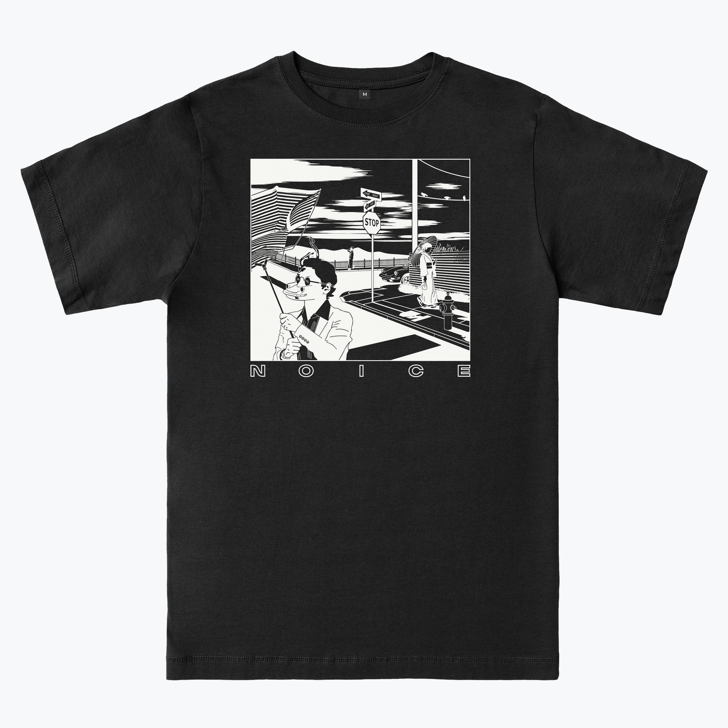  STREET SCENE TEE - WHITE