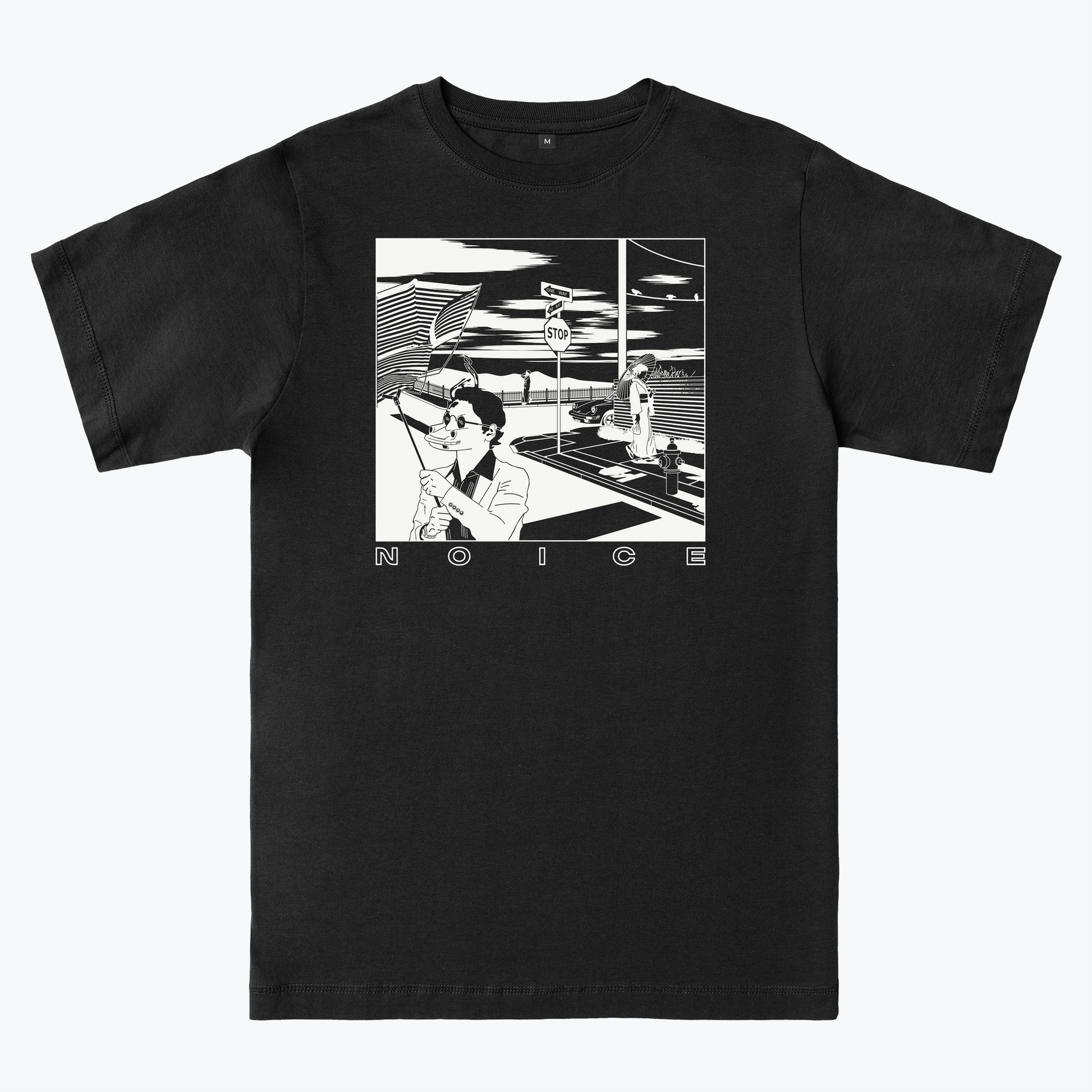  STREET SCENE TEE - WHITE