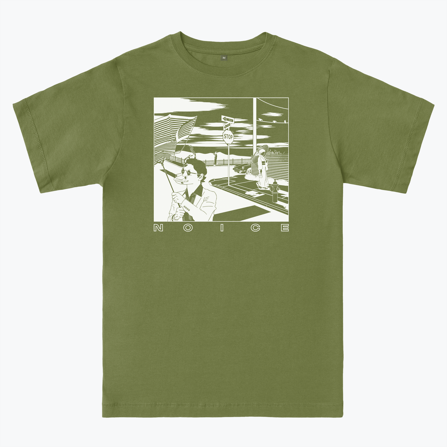  STREET SCENE TEE - WHITE