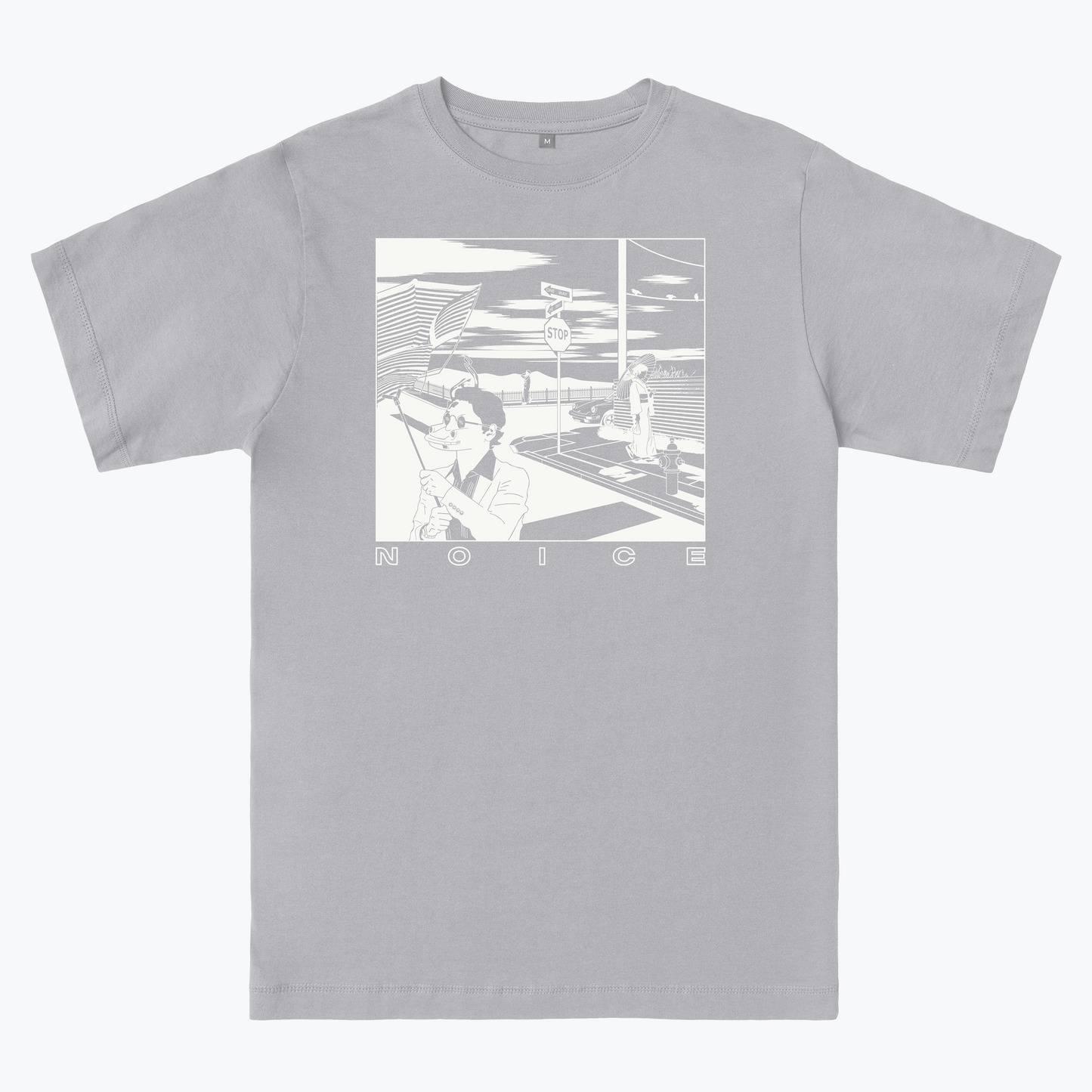  STREET SCENE TEE - WHITE