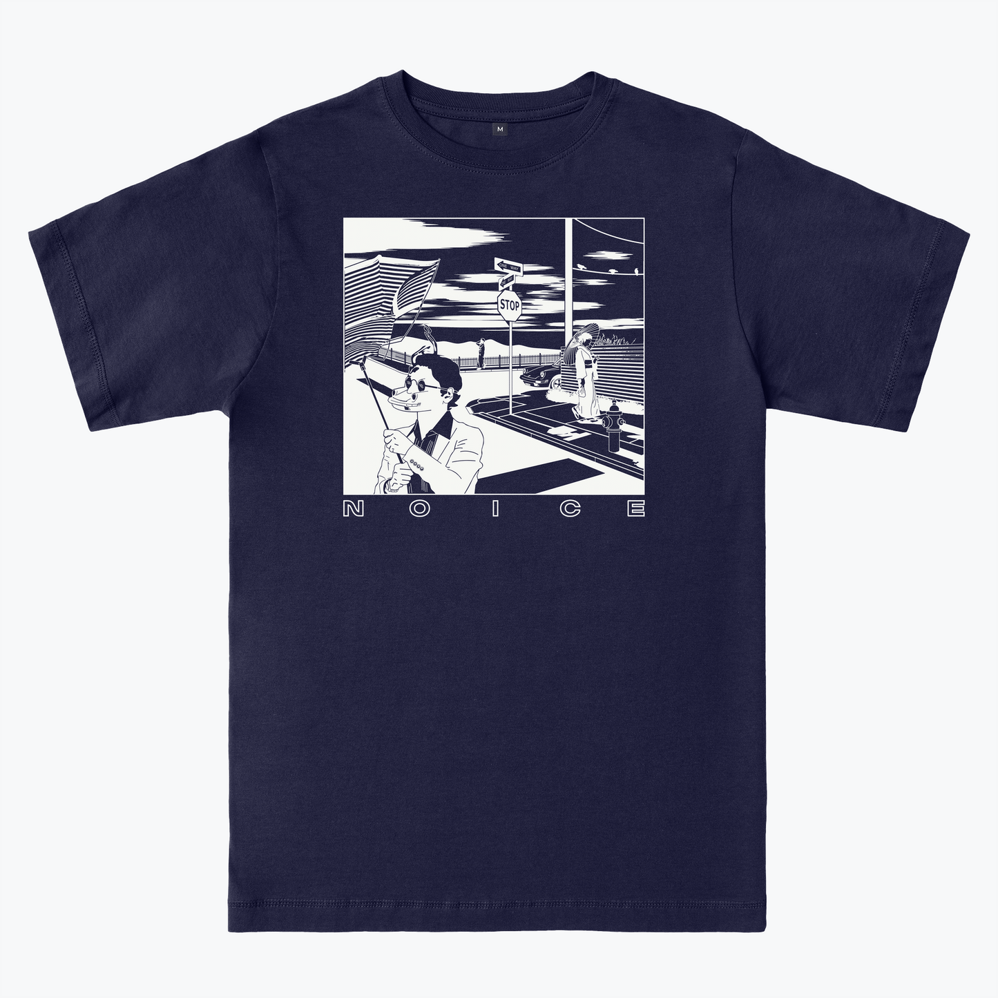 STREET SCENE TEE - WHITE