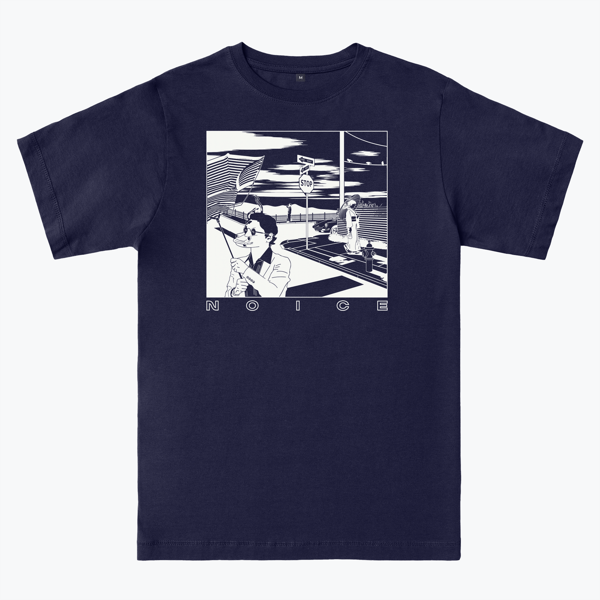  STREET SCENE TEE - WHITE