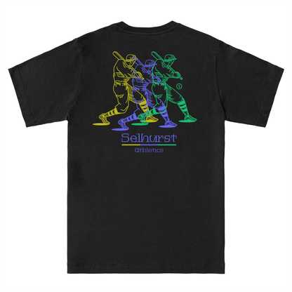  BATTING A BALL T-SHIRT