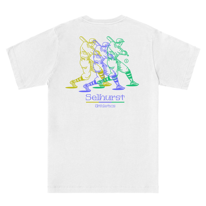  BATTING A BALL T-SHIRT