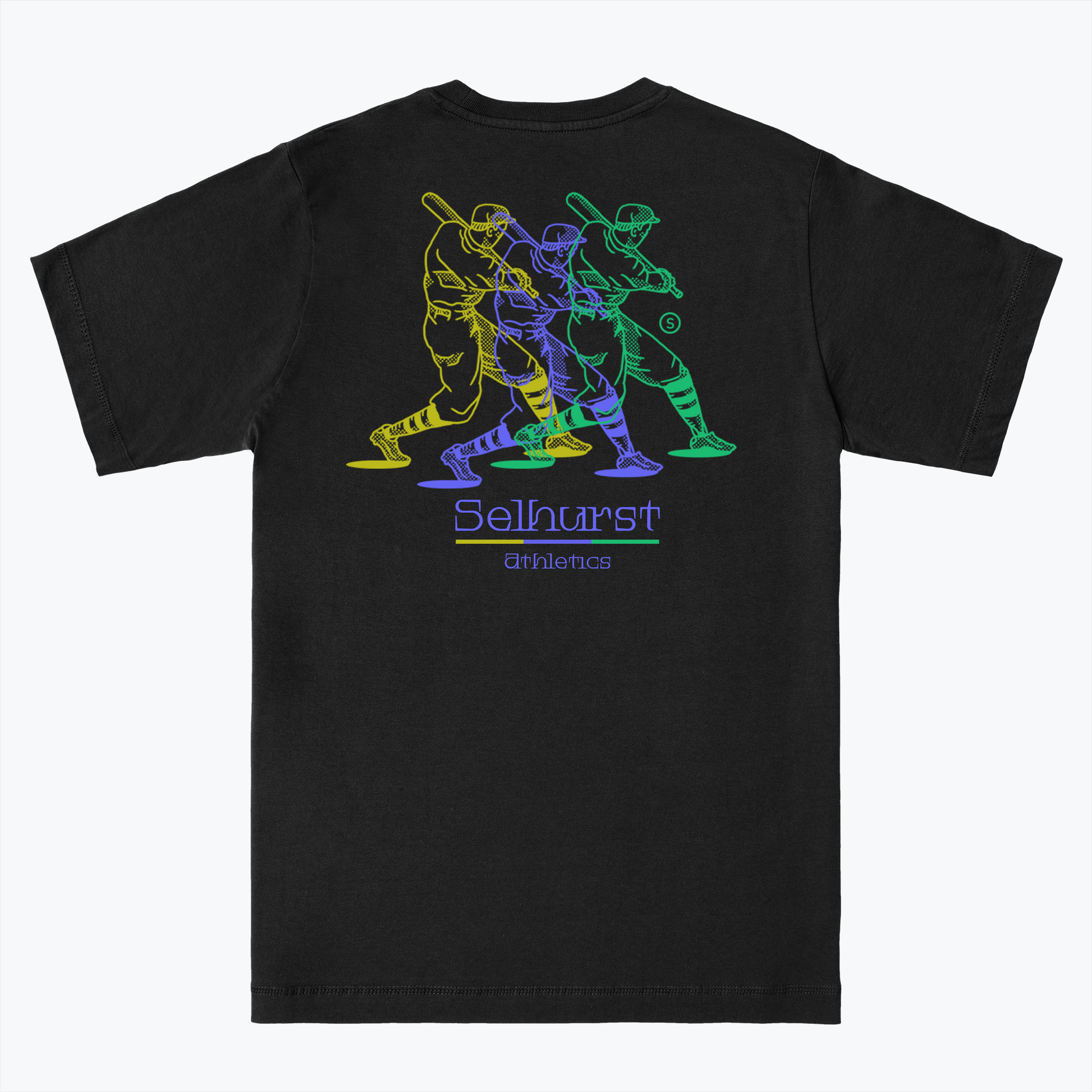  BATTING A BALL T-SHIRT
