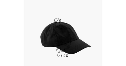  Embroidered Anxious Cap