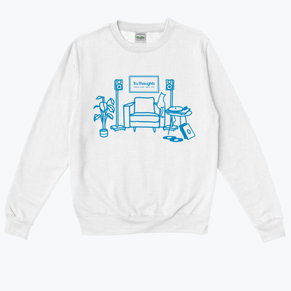  Tru Thoughts Blue Sofa
