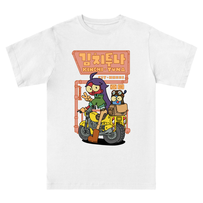  Kimchi + Tuna's First T-Shirt!
